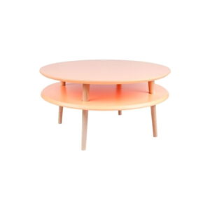 Oranžový konferenční stolek Ragaba UFO, ⌀ 70 cm