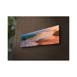 Podsvícený obraz Ledda Beach, 90 x 30 cm
