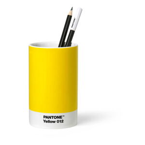 Žlutý keramický stojánek na tužky Pantone