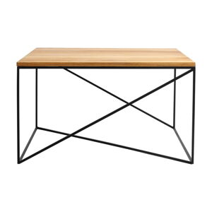 Konferenční stolek v dekoru dubového dřeva Custom Form Memo, 100 x 100 cm