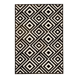 Černobéžový koberec Hanse Home Art, 140 x 200 cm