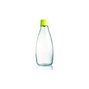 Citronově žlutá skleněná lahev ReTap s doživotní zárukou, 800 ml