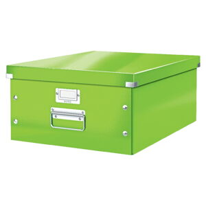 Zelená úložná krabice Leitz Universal, délka 48 cm