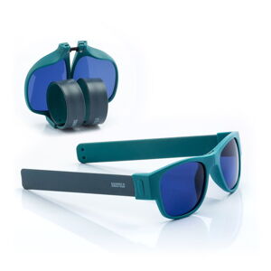 Modré sluneční srolovatelné brýle InnovaGoods Sunfold AC4