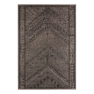 Hnědo-černý venkovní koberec NORTHRUGS Mardin, 140 x 200 cm