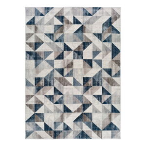 Šedo-modrý koberec Universal Babek Mini, 120 x 170 cm