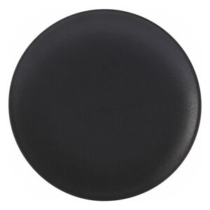 Černý keramický talíř Maxwell & Williams Caviar, ø 27 cm