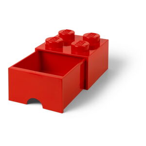 Červený úložný box se šuplíkem LEGO®