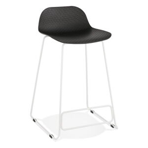 Černá barová židle Kokoon Slade Mini, výška sedu 66 cm