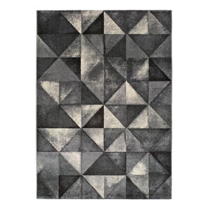 Šedý koberec Universal Delta Triangle, 57 x 110 cm