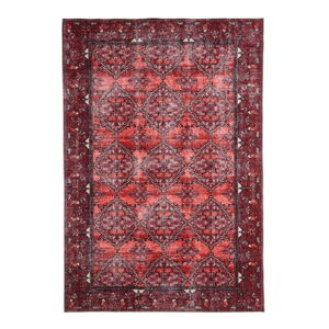Červený koberec Floorita Bosforo, 120 x 180 cm