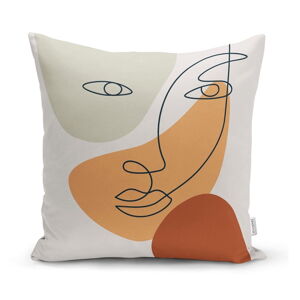 Povlak na polštář Minimalist Cushion Covers Post Modern, 45 x 45 cm