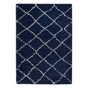 Námořnicky modrý koberec Think Rugs Royal Nomadic, 120 x 170 cm