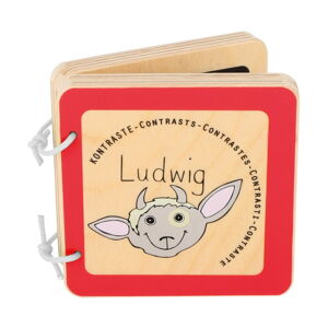 Dětská dřevěná knížka Legler Ludwig the Billy Goat