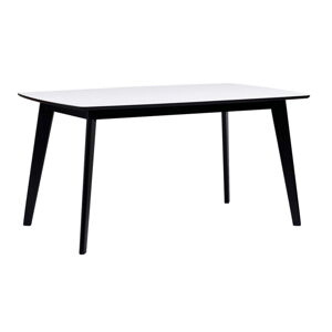 Černobílý jídelní stůl Rowico Griffin, 150 x 90 cm