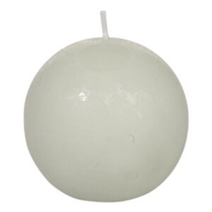 Bílá svíčka J-Line Ball