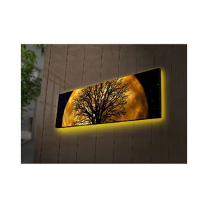 Podsvícený obraz Ledda Night, 90 x 30 cm