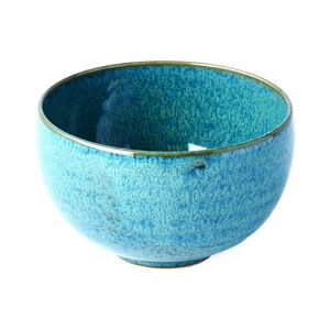 Tyrkysově modrá keramická miska MIJ Peacock, ø 11 cm