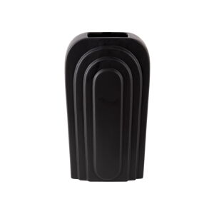 Černá keramická váza PT LIVING Arc, výška 18 cm