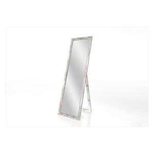 Stojací zrcadlo s rámem s patinou Styler Sicilia, 46 x 146 cm
