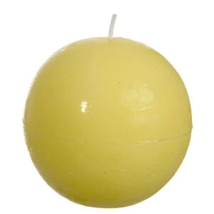 Žlutá svíčka J-Line Ball