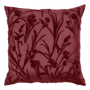 Červený dekorativní polštář Tiseco Home Studio Iris, 45 x 45 cm