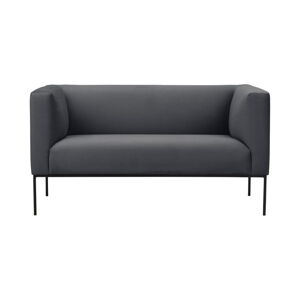 Tmavě šedá pohovka Windsor & Co Sofas Neptune, 145 cm
