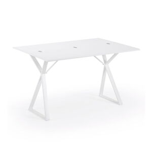 Bílý rozkládací konzolový stolek La Forma Atik