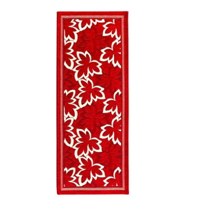 Červený běhoun Floorita Maple, 55 x 280 cm