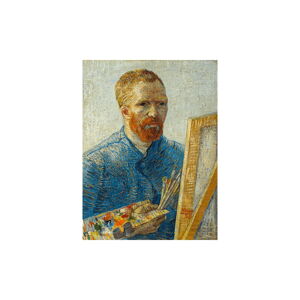 Reprodukce obrazu Vincent van Gogh - Self-Portrait as a Painter, 60 x 45 cm