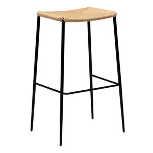 Béžová barová židle DAN-FORM Denmark Stiletto, výška 78 cm
