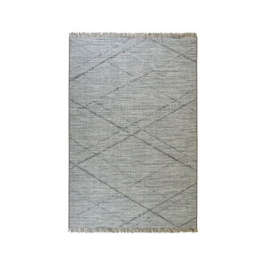 Modro-šedý venkovní koberec Floorita Gipsy, 194 x 290 cm