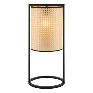 Béžová stolní lampa Fischer & Honsel Tyler, výška 56 cm
