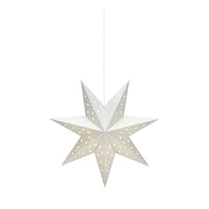 Světelná dekorace s vánočním motivem ve stříbrné barvě ø 45 cm Solvalla – Markslöjd