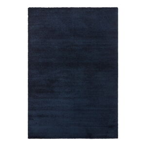 Tmavě modrý koberec Elle Decoration Glow Loos, 200 x 290 cm