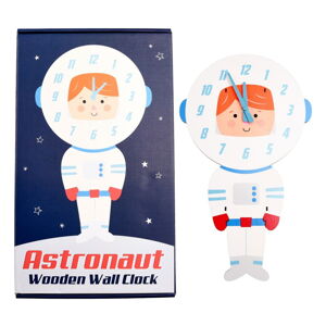 Dětské nástěnné hodiny ze dřeva Rex London Astronaut