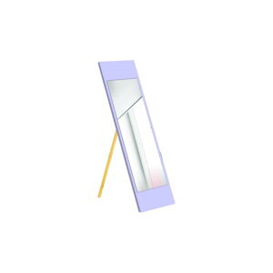 Stojací zrcadlo s modrofialovým rámem Oyo Concept, 35 x 140 cm