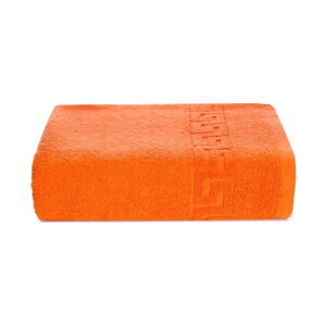 Oranžový bavlněný ručník Kate Louise Pauline, 50 x 90 cm