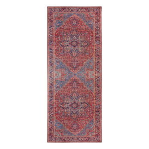 Červený koberec Nouristan Amata, 80 x 200 cm
