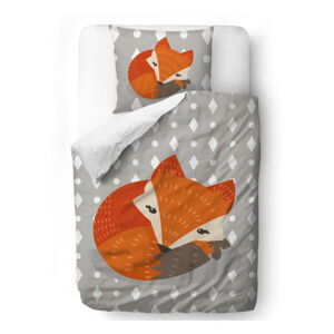 Bavlněné dětské povlečení Mr. Little Fox Good Rest, 100 x 130 cm