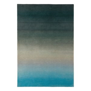 Modro-šedý koberec Asiatic Carpets Ombre, 120 x 170 cm