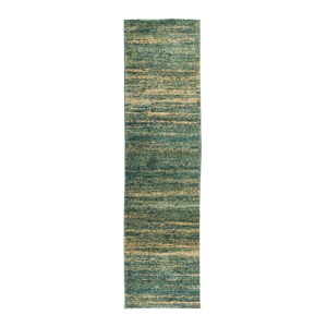 Zelený běhoun Flair Rugs Enola, 60 x 230 cm
