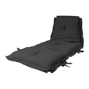 Variabilní futon Karup Design Sit&Sleep Dark Grey, 80 x 200 cm