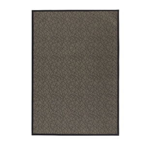 Tmavě šedý koberec z PVC 140x200 cm Geo Gold – Casa Selección