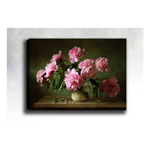 Nástěnný obraz na plátně Tablo Center Pink Roses, 40 x 60 cm