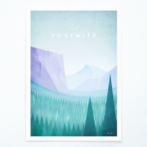 Plakát Travelposter Yosemite, A2
