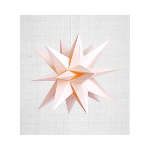 Růžová světelná dekorace Markslöjd Skillinge, ø 50 cm