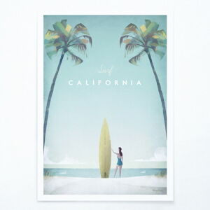 Plakát Travelposter California, A2