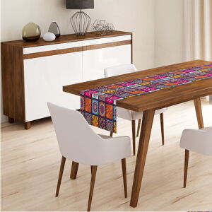 Běhoun na stůl z mikrovlákna Minimalist Cushion Covers Nehteo, 45 x 140 cm