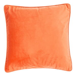 Oranžový polštář Tiseco Home Studio Velvety, 45 x 45 cm
